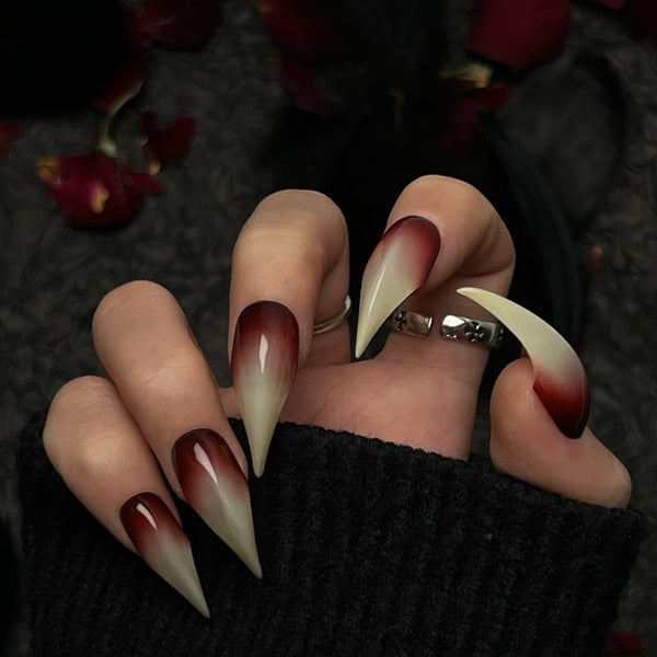 Blood Sacrifice | Blood Talon Nails Claw Press On Nails 30mm