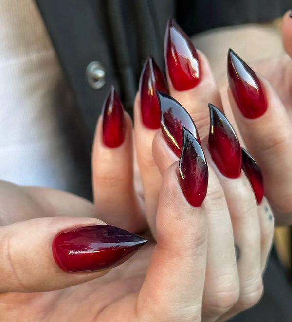 Beast Sacrifice | 2B05 witch claw nails  gloves with claws acrylic press on nails vampire fangs armor