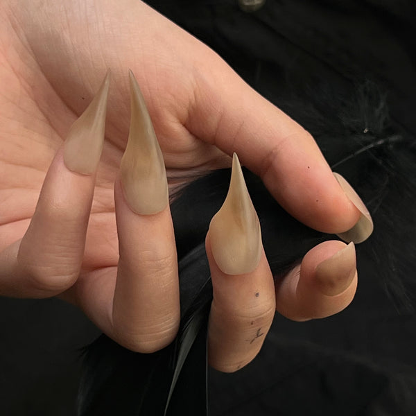 Ruins | Matte  Werewolf Nails  Claw Press On Nails  ABGel