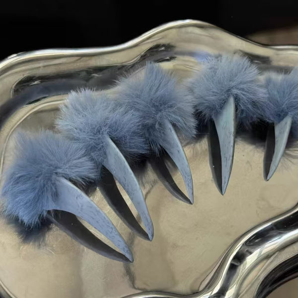 Beast Sacrifice | 2S19 werewolf claw nails talon nails acrylic press on nails anime nails armor ring