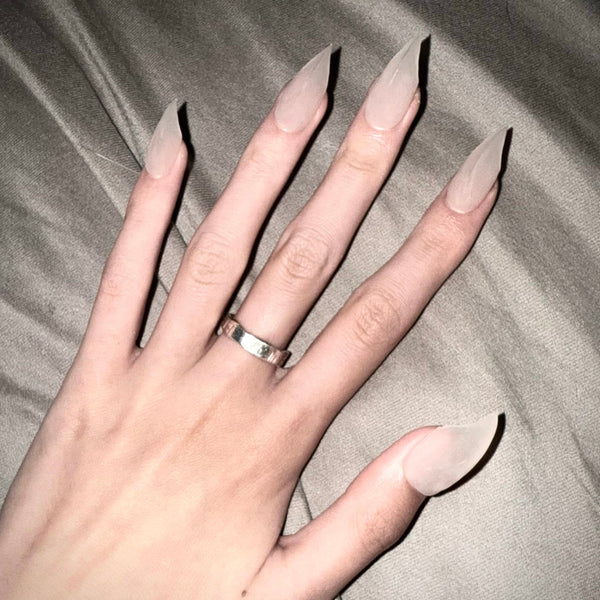 Fatal Angel | 1A79 matte dragon claw nails acrylic press on nails glove rings sharp nails claw press on nails elegant nails