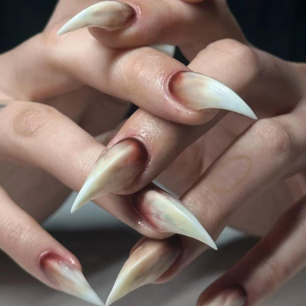 Beast Sacrifice | 2B01  bone claw nails acrylic press on nails eagle nails cosplay nails vampire nails