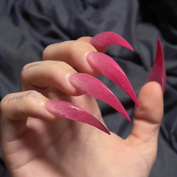 Beast Sacrifice | 1S233 rose werewolf claw nails halloween nails anime nails claw press on claw nails sharp nails glove rings