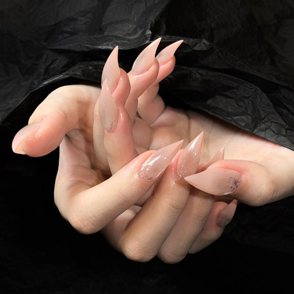 Fatal Angel | 1A70 gentle sparkling dragon claws elegant press on nails claw nails claw press on nails glove rings