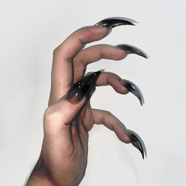 Beast Sacrifice | 1S235 meteorite werewolf claw nails halloween nails anime nails claw press on claw nails sharp nails glove rings
