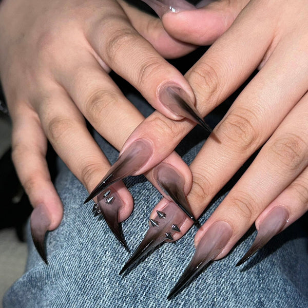 Beast Sacrifice | 1S237 pierced werewolf claw nails halloween nails anime nails claw press on claw nails sharp nails glove rings